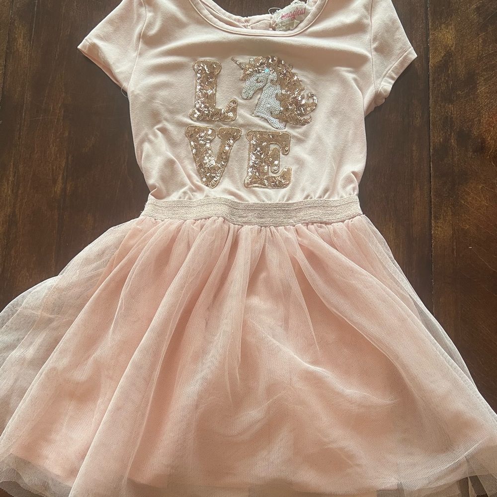Bmagical, size 6, unicorn dress